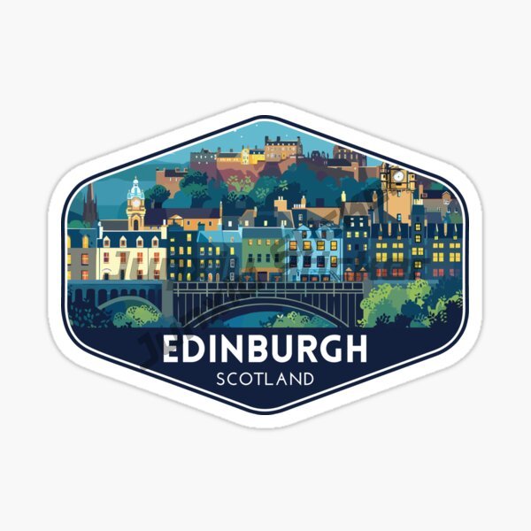 Car Accessories Edinburgh - Naklejka samochodowa motocyklowa na laptopa, do