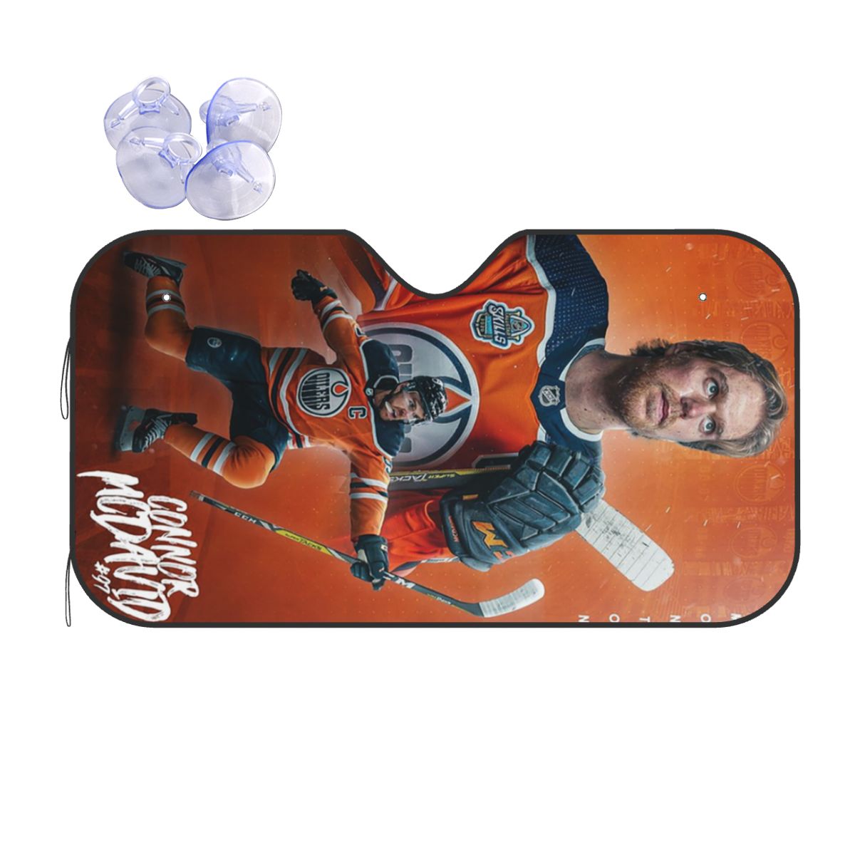 Car Accessories Edmonton - Connor McDavid 97 Osłona przeciwsłoneczna na