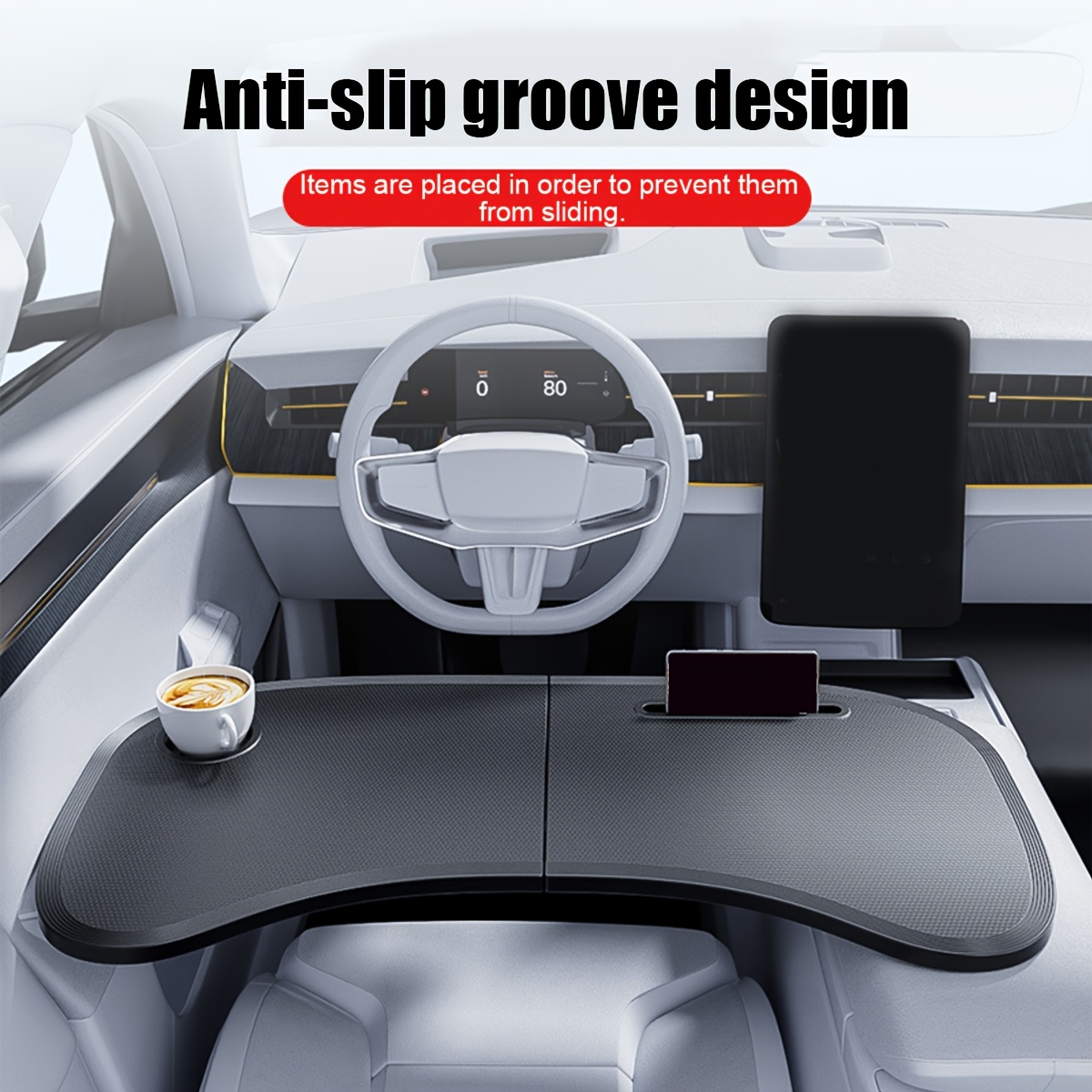 Back Seat Car Table - 1 szt. Składany stolik na kierownicę