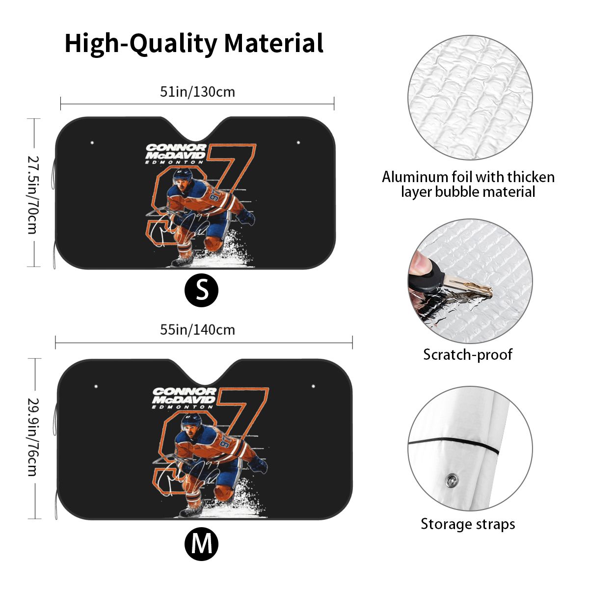 Connor McDavid 97 Osłona przec – Car Accessories Edmonton recenzja i cena
