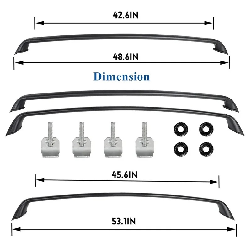 Dla Tesla Model Y / Model 3 20 – Car Roof Rack Cross Bar recenzja i cena