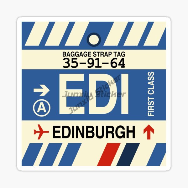 Naklejka samochodowa EDINBURGH – Car Accessories Edinburgh recenzja i cena