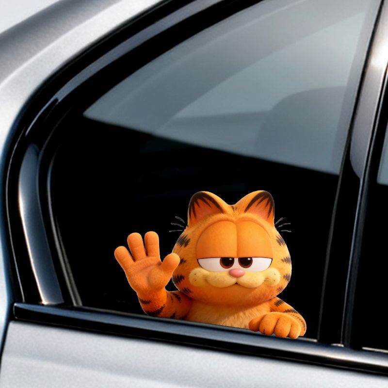Naklejki Garfield anime kreskó – Car Accessories Company recenzja i cena