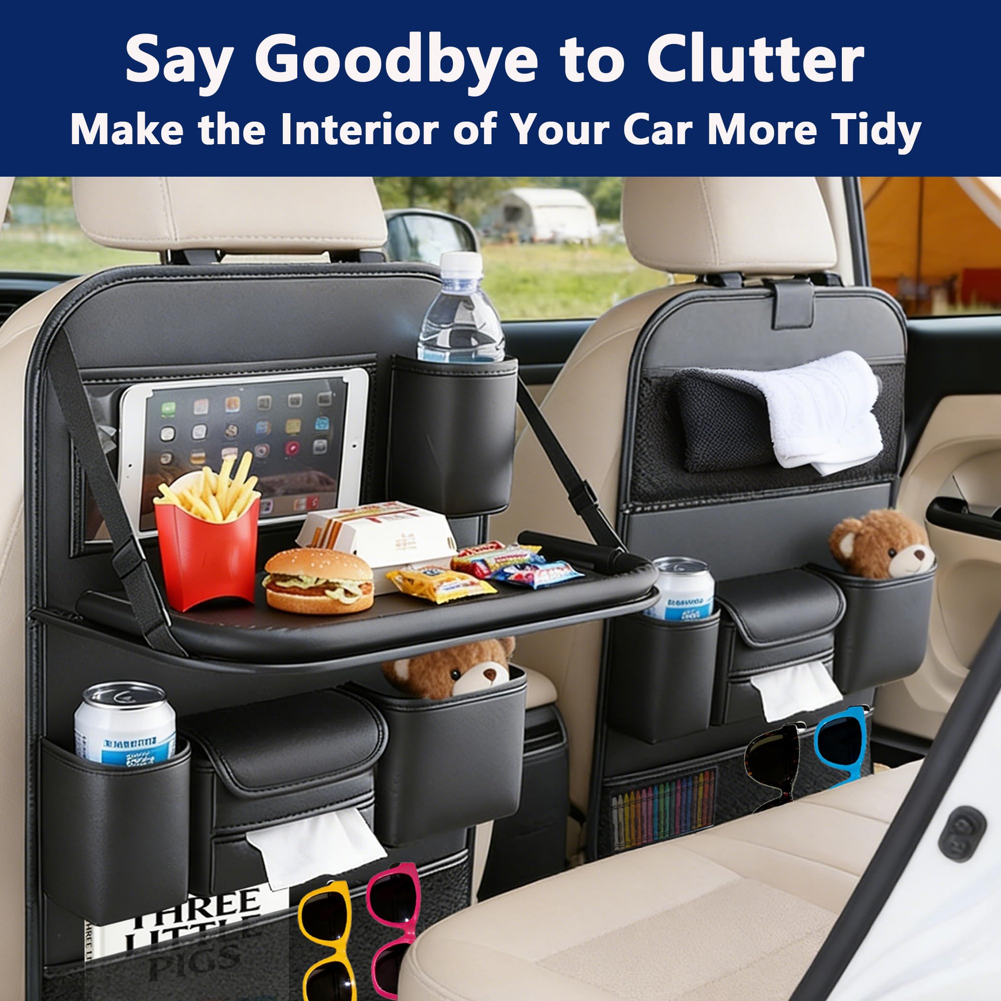 Wielofunkcyjny organizer na ty – Back Seat Car Table recenzja i cena