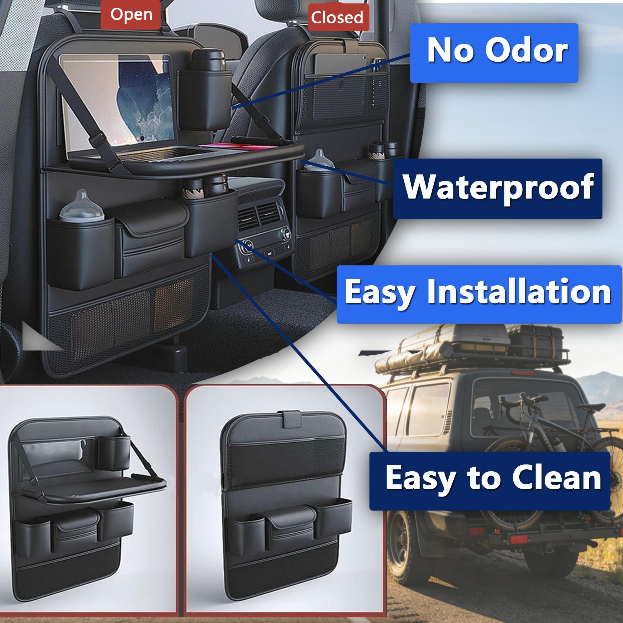 Wielofunkcyjny organizer na ty – Back Seat Car Table recenzja i cena