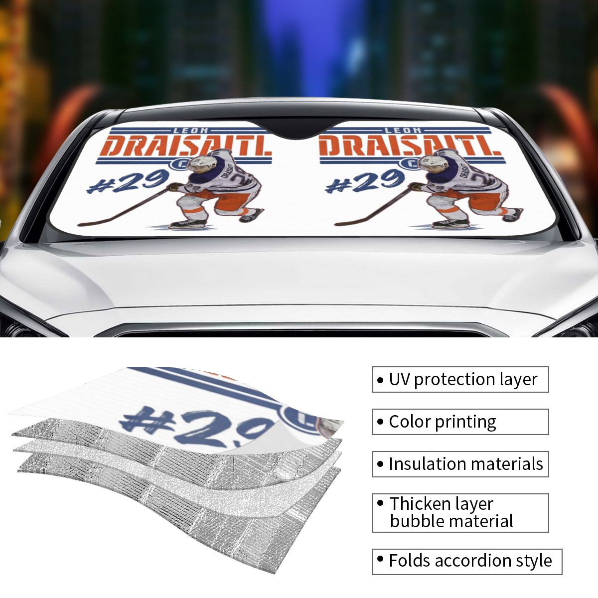 Connor McDavid 97 Osłona przec – Car Accessories Edmonton recenzja i cena