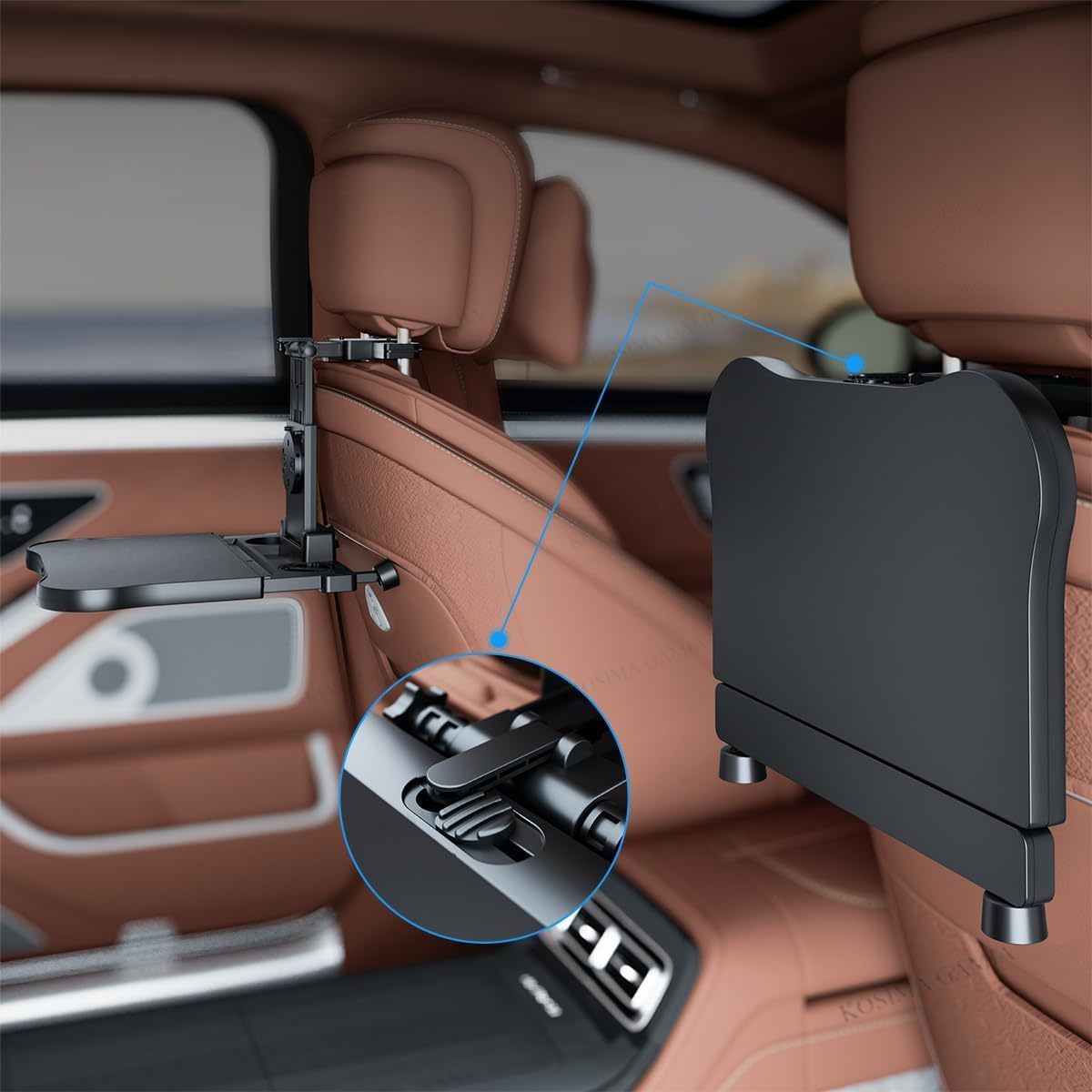 Składana, antypoślizgowa tacka – Back Seat Car Table recenzja i cena