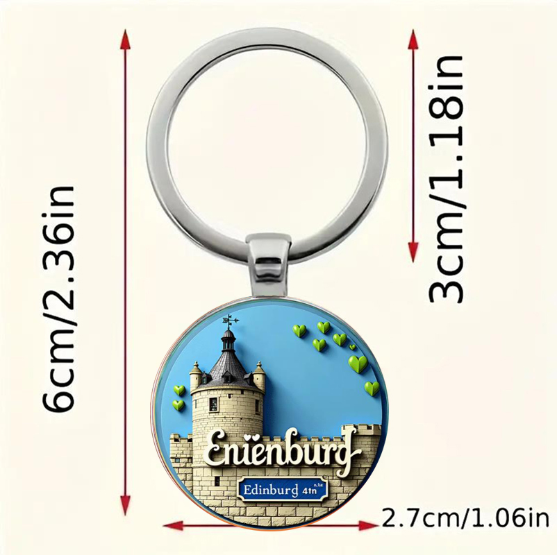 Okrągły brelok do kluczy w sty – Car Accessories Edinburgh recenzja i cena