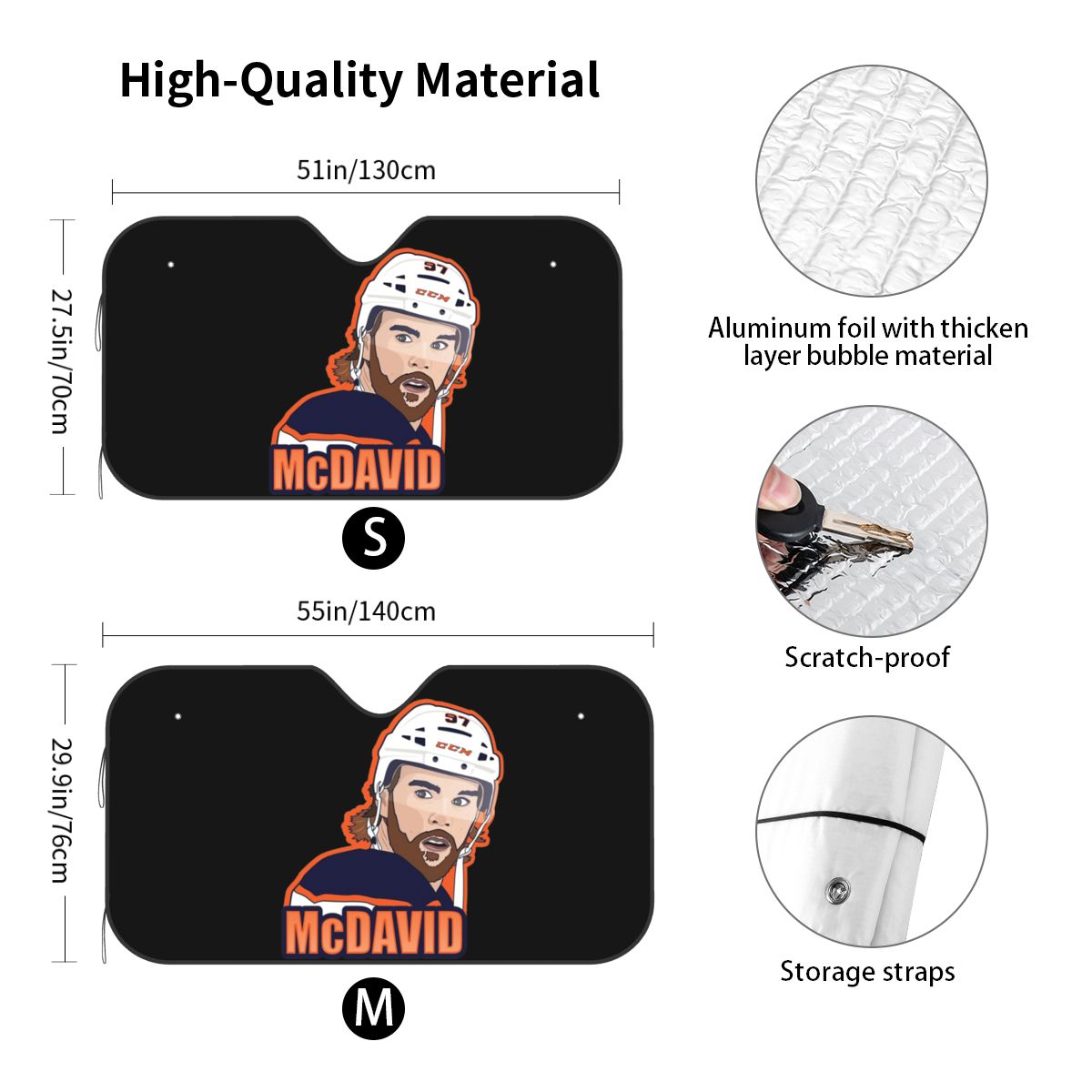 Connor McDavid 97 Osłona przec – Car Accessories Edmonton recenzja i cena