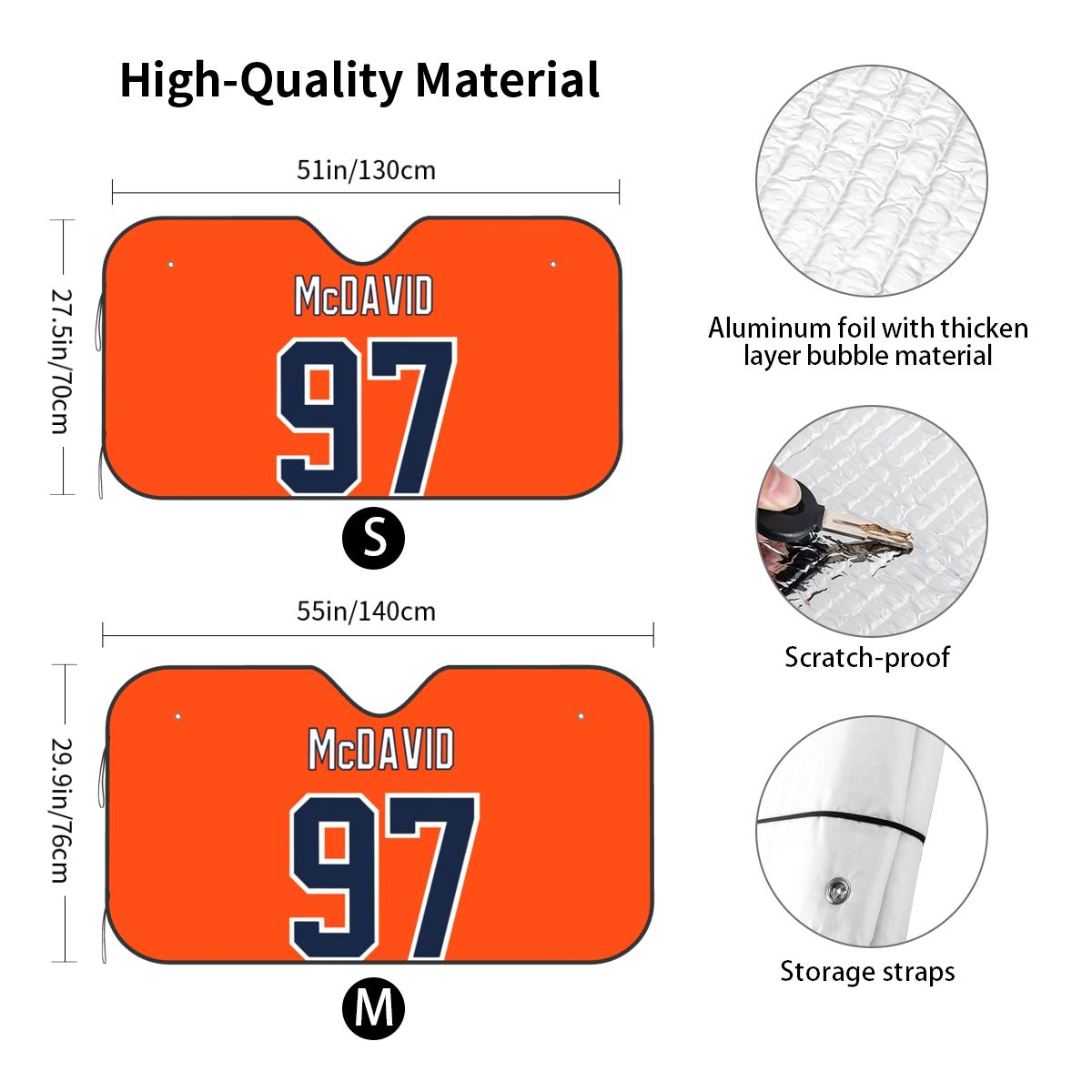 Connor McDavid 97 Osłona przec – Car Accessories Edmonton recenzja i cena